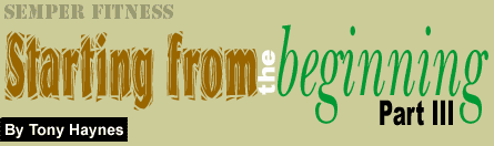 Starting from the Beginning: Part I