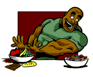 Marine pays attention to what he puts in his body