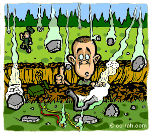 Results of Marine playing with explosives